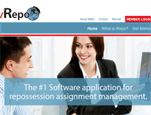 Tablet Screenshot of irepo.com